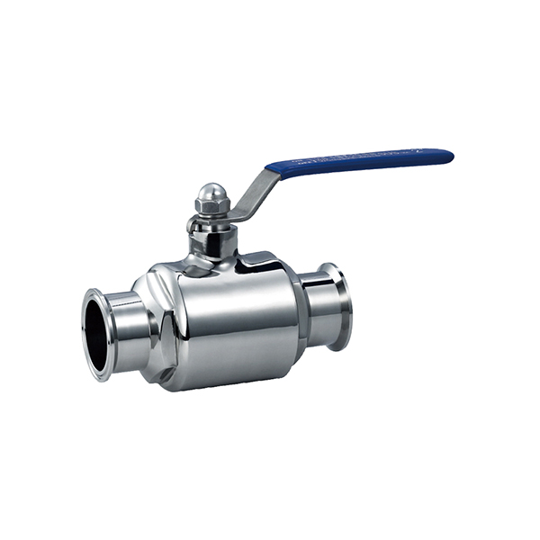 Sanitary Straight Ball Valve Clamp End