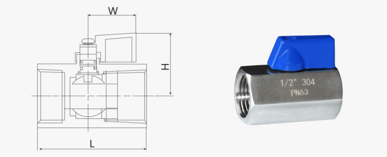 Mini Ball Valve F/f