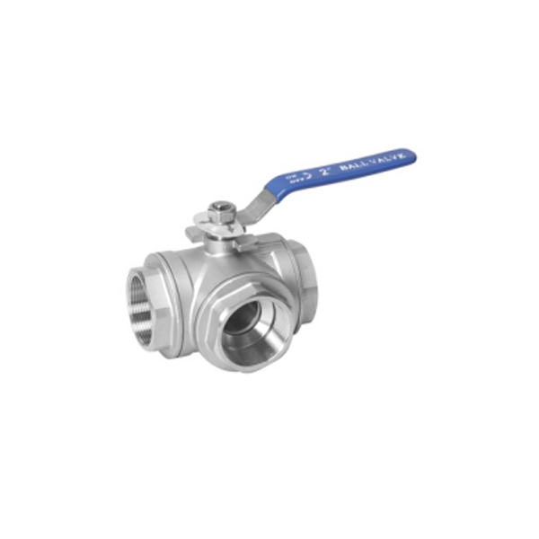 Female Three Ball valve