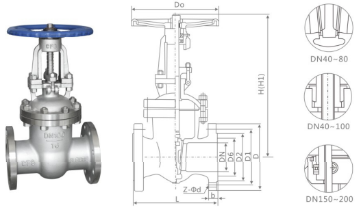 National Standard Gate Valve